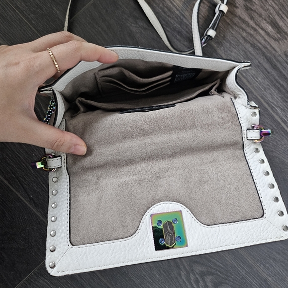 Rebecca Minkoff Womens Darren Top-Handle Flap Crossbody - Picture 4 of 8